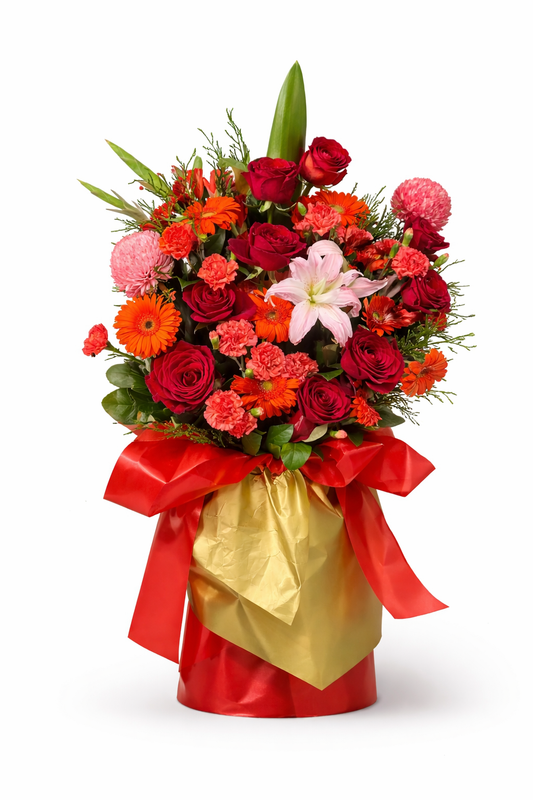 Grand Opening Flower Basket