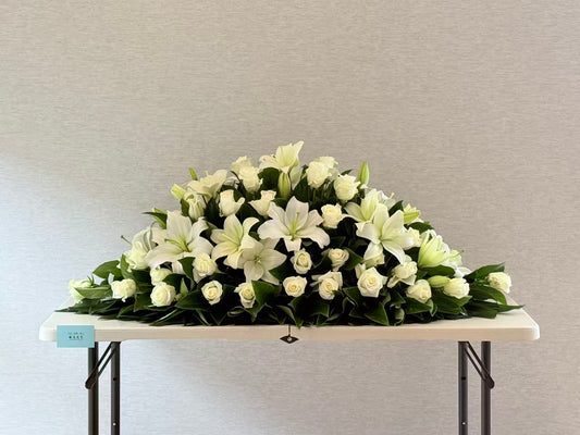 Premium Lily Casket Spray